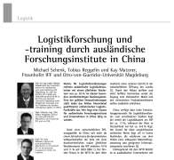 Logistikforschung und -training durch ausländische Forschungsinstitute in China